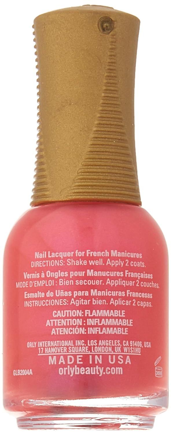 Orly French Manicure Sheer Nude Nail Lacquer - 0.6 oz (Pack of 2)