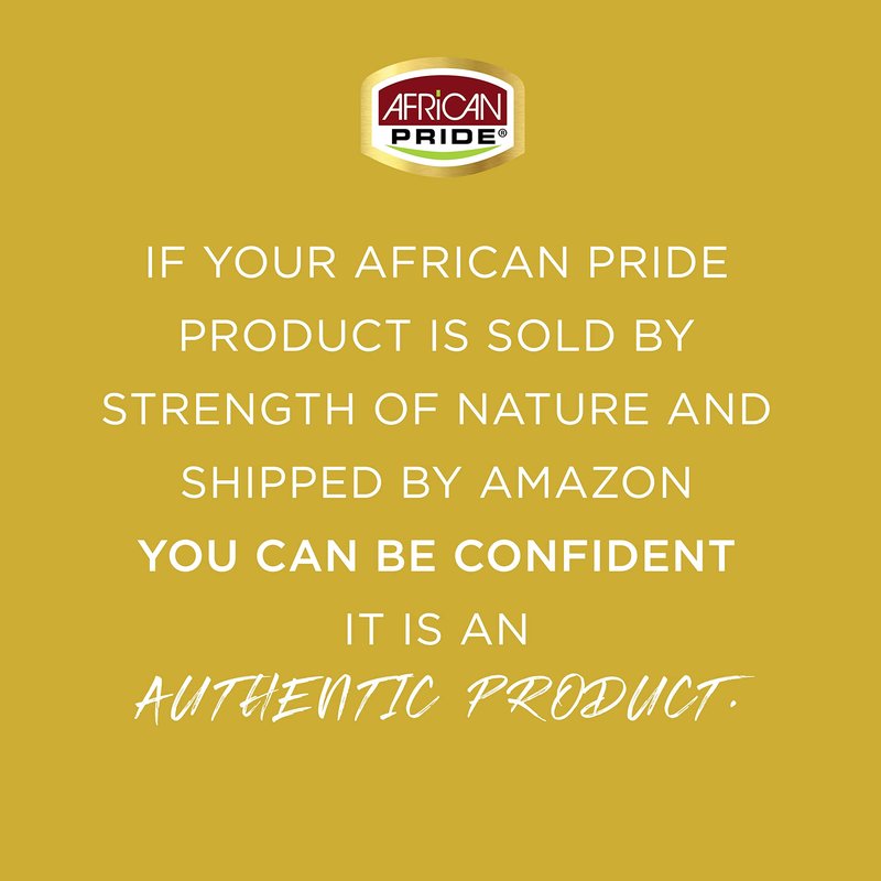 African Pride Olive Miracle Growth Oil, 8 Fluid Ounce