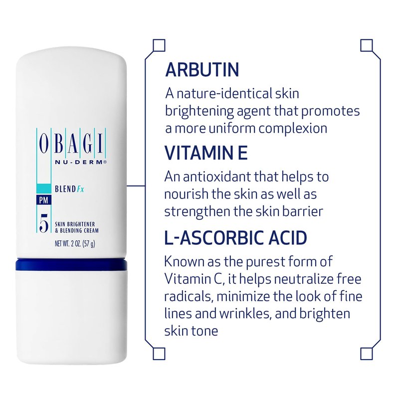 Obagi Medical Nu-Derm Hyperpigmentation Essentials with Clear Fx Cream, Blend Fx Night Cream, & Exfoderm Forte Exfoliator – Brightening & Exfoliating Hyperpigmentation Regimen