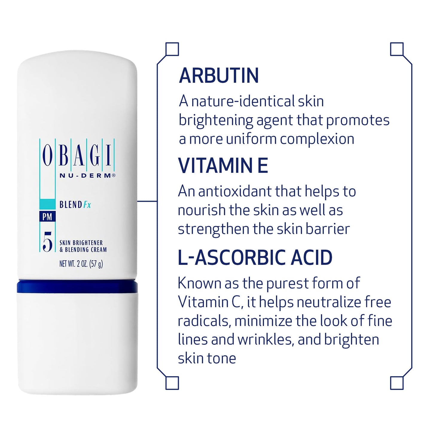 Obagi Medical Nu-Derm Hyperpigmentation Essentials with Clear Fx Cream, Blend Fx Night Cream, & Exfoderm Forte Exfoliator – Brightening & Exfoliating Hyperpigmentation Regimen