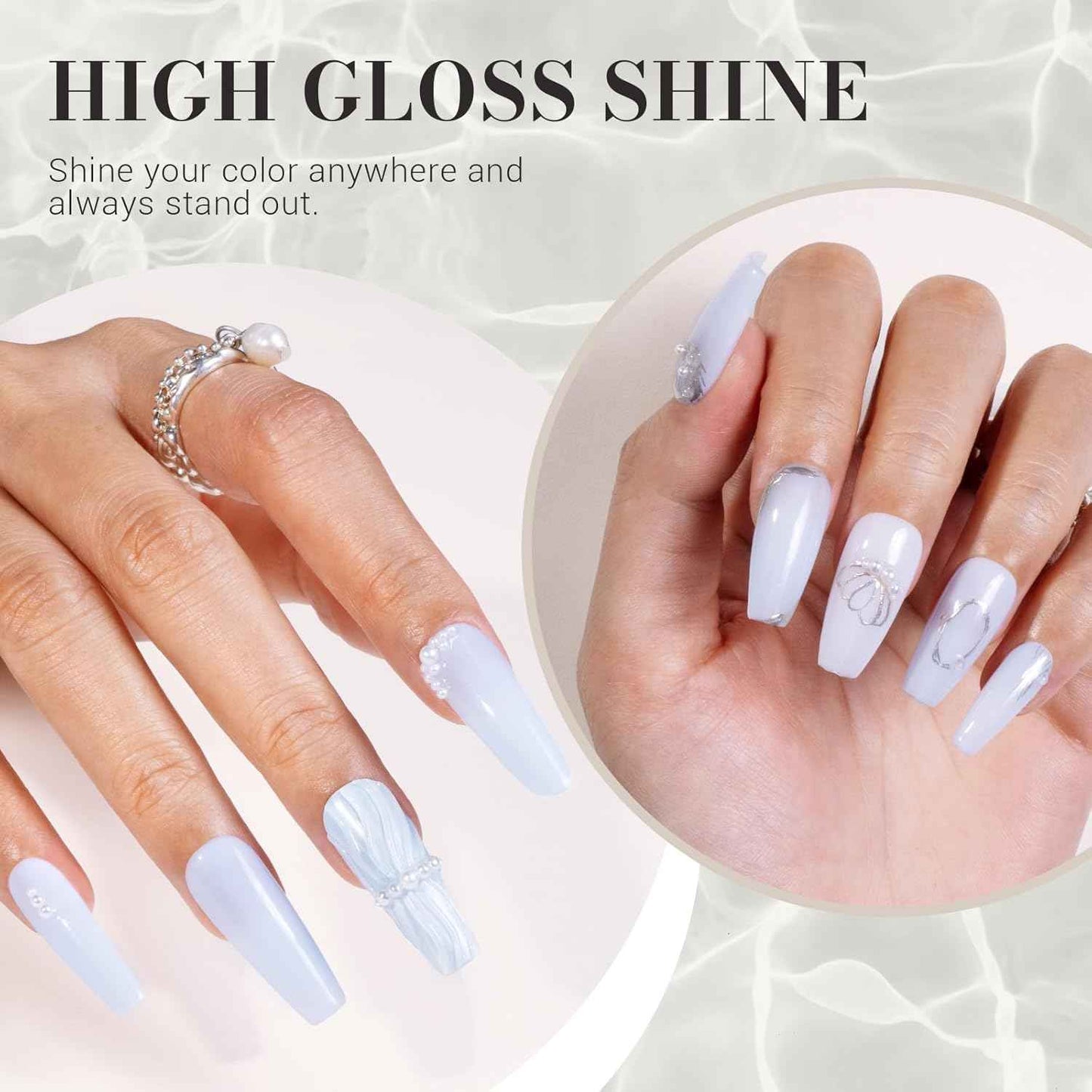 Gel X Nail Lamp & Jeweliver Gel Polish Set - MelodySusie 2-in-1 Nail Kit