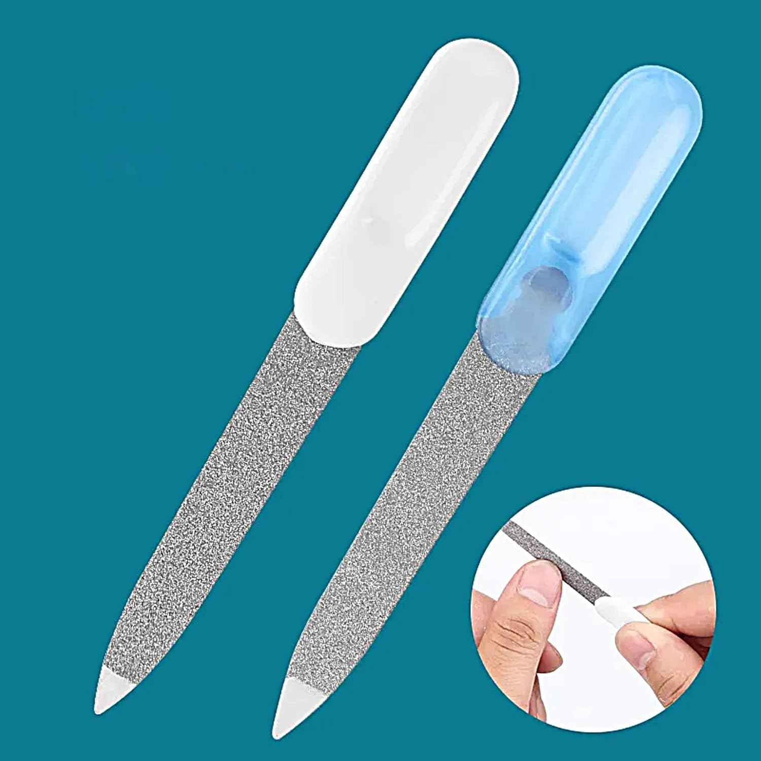 Professional Nail File for Men & Women - Durable, Ergonomic Design for Smooth Finishing