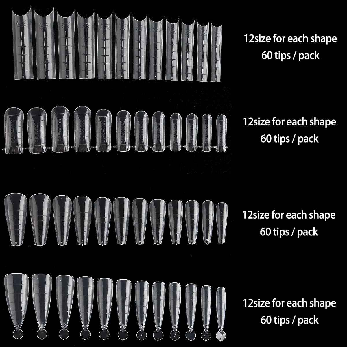 480PCS Poly Nail Gel Kit - 12 Vibrant Colors & Dual Nail Forms for Perfect Manicures