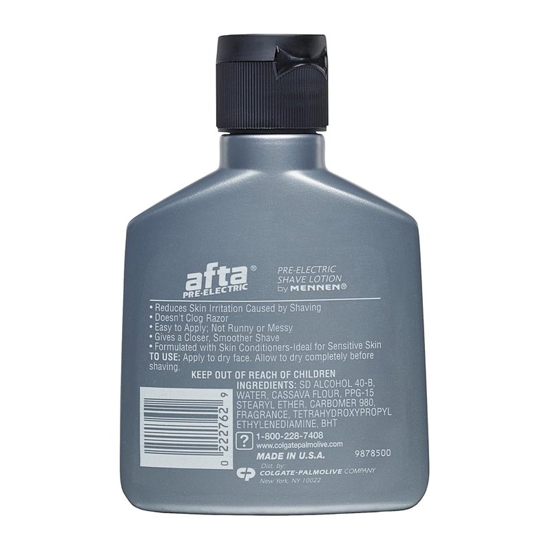 Afta Pre-Electric Shave Lotion - Skin Conditioning Formula | 3 oz