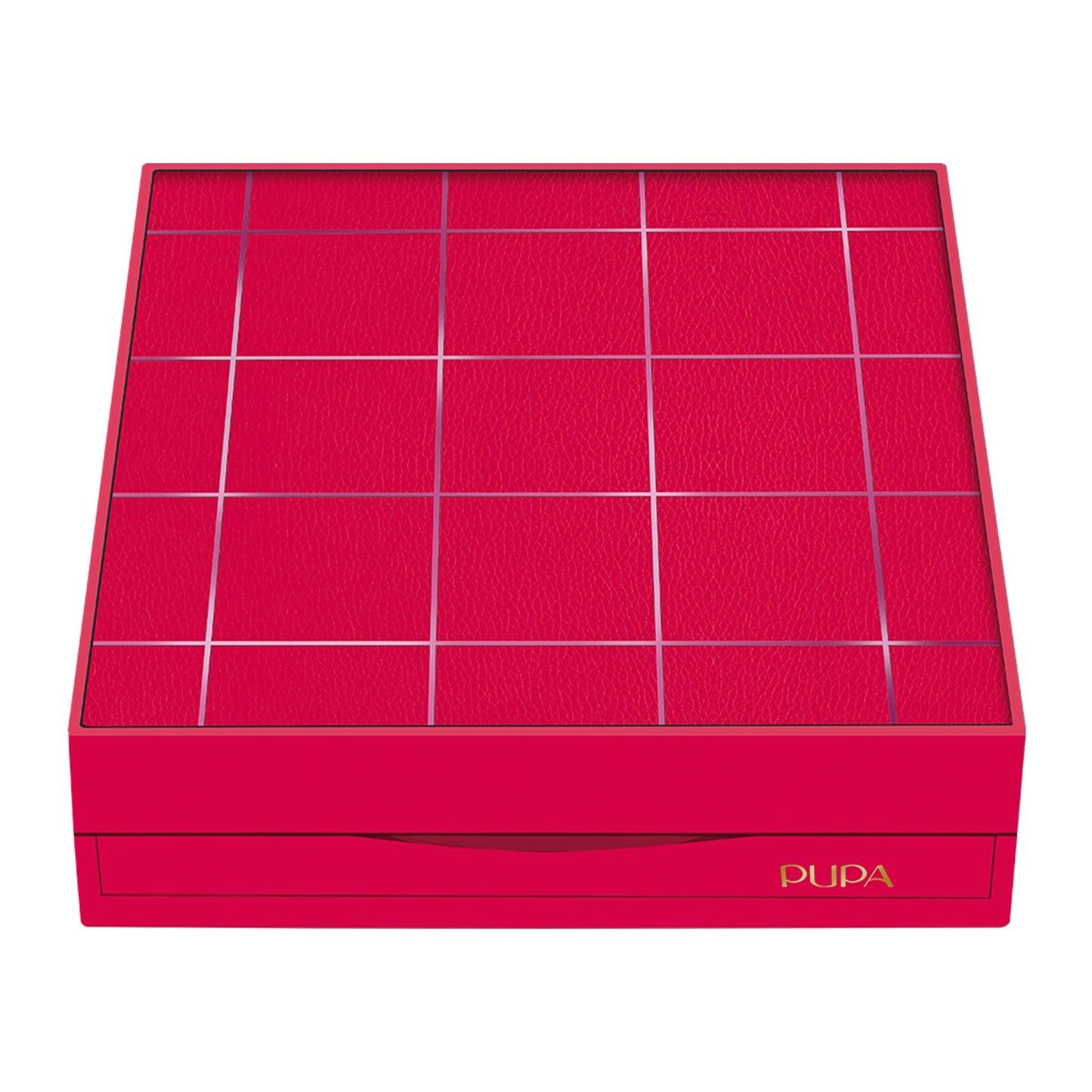 Pupa Milano Pupart M Makeup Palette, 003 Red, 0.6 oz - Makeup Kit - Blush - Concealer - Highlighter - Eyeshadow - Lip Gloss - Lip Cream - Face Makeup