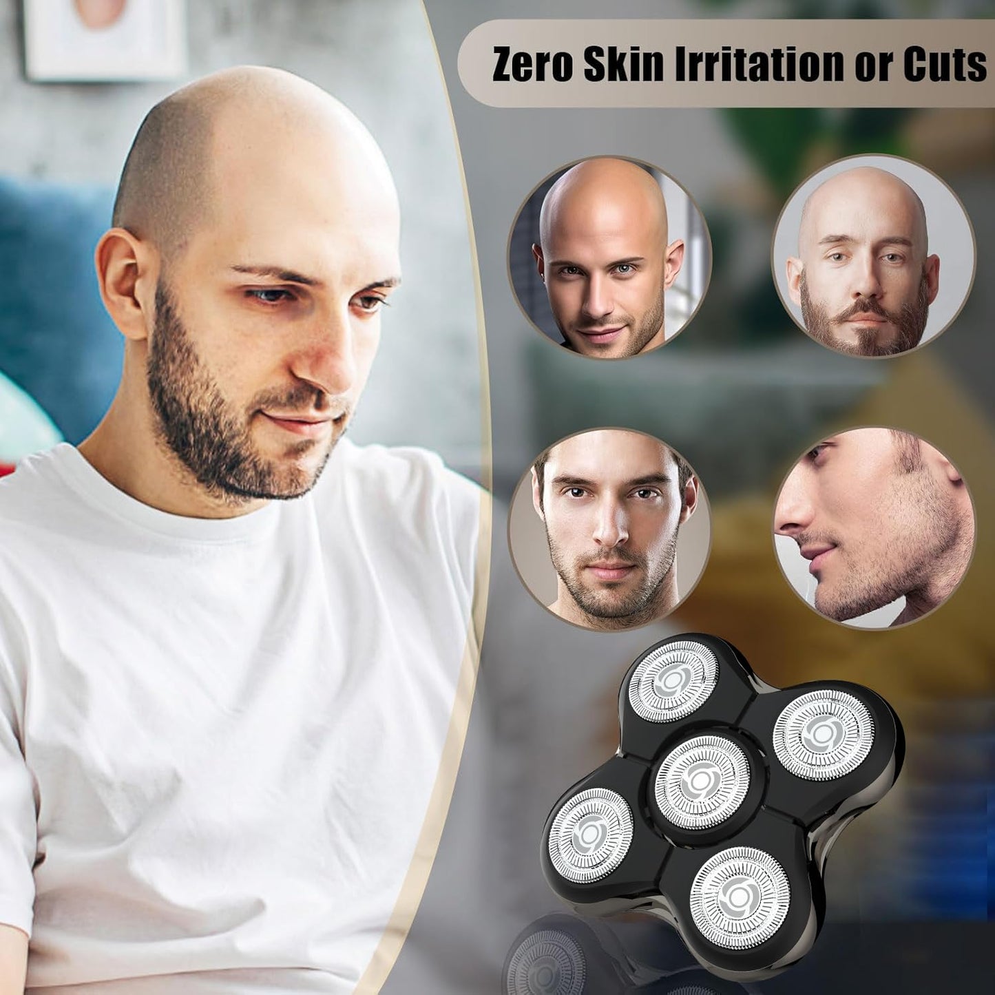 Head Shaver Replacement Blades - Compatible with Remington Balder Pro XR7120 | Precision Electric Shaving for Bald Men