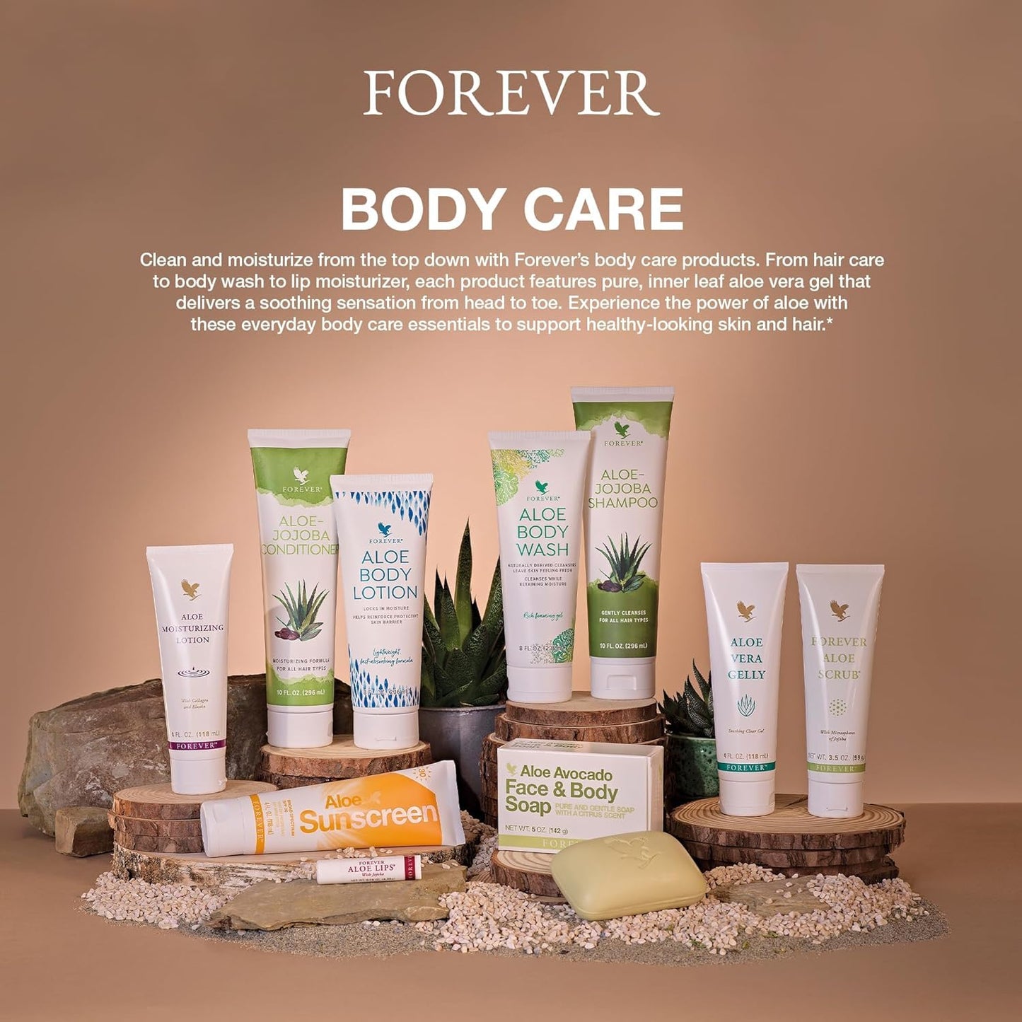Forever Living - Aloe Vera Gelly - Pure Aloe Gel for Soothing and Moisturizing Skin, Non-Staining and Fast-Absorbing, Vegan and Gluten-Free, 4 fl oz (Pack of 2)