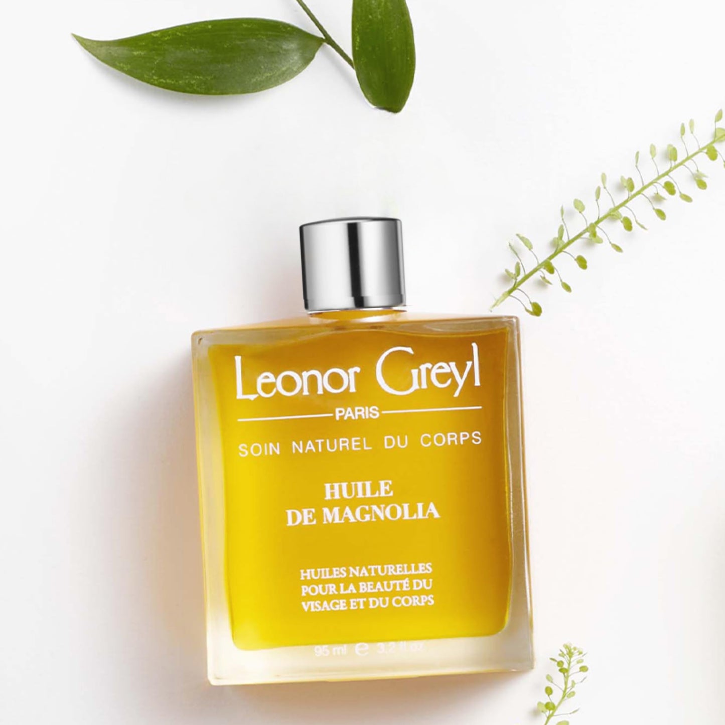 Huile De Magnolia by Leonor Greyl - Beauty Enhancing Natural Oils For Face And Body. 97% Natural Ingredients. Vegan. 3.2 oz Made in France.
