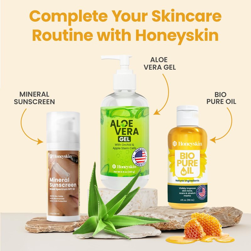Face and Body Wash for Women and Men - Acne Body Wash Moisturizing for Sensitive Skin - Hydrating Facial Cleanser - Gentle Exfoliating Wash - with Manuka Honey (16oz)