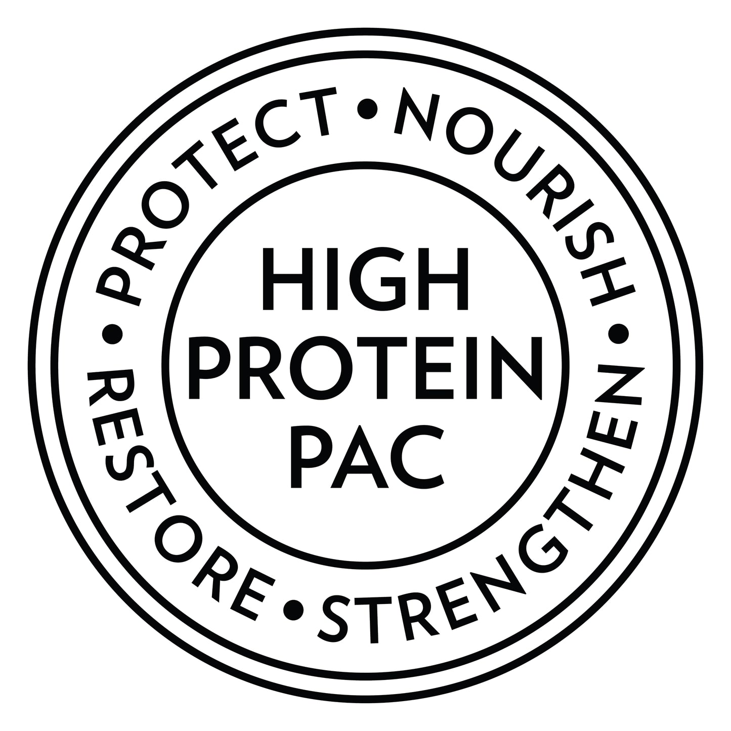 Hi-Pro-Pac Extremely Damaged Hair Intense Protein Treatment Repair 8 fl oz - and