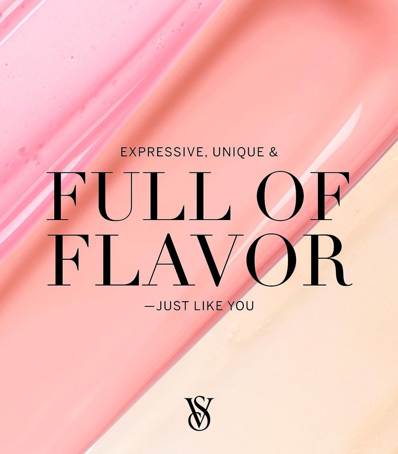 Victoria's Secret Lip Gloss Gift Set, Flavor Favorites, Flavored Lip Gloss Set for Women, Includes 5 assorted Lip Glosses