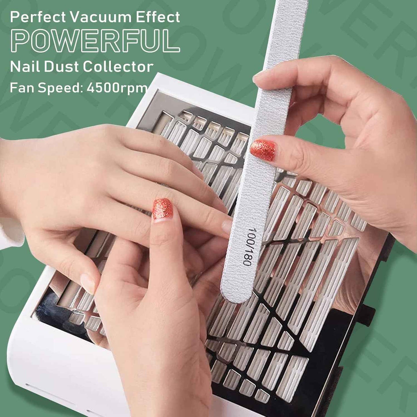 Nail Dust Collector Stand for Professional Nail Care - BQAN