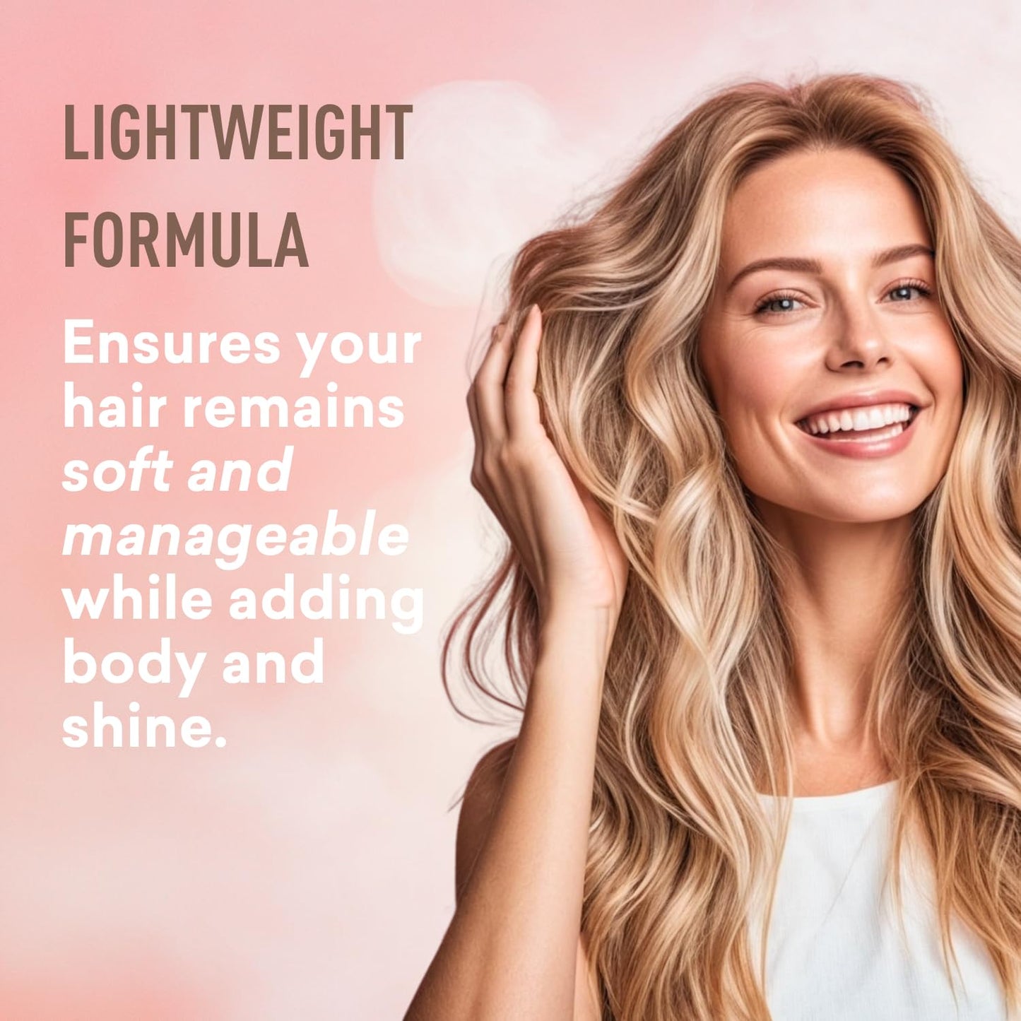 Volumizer Hair Tonic | Instant Volume and Lift | Lightweight Tonic For Men and Woman | Natural Hair Root Lifter for All Hair Types | Just Nutritive | 8 Fl Oz