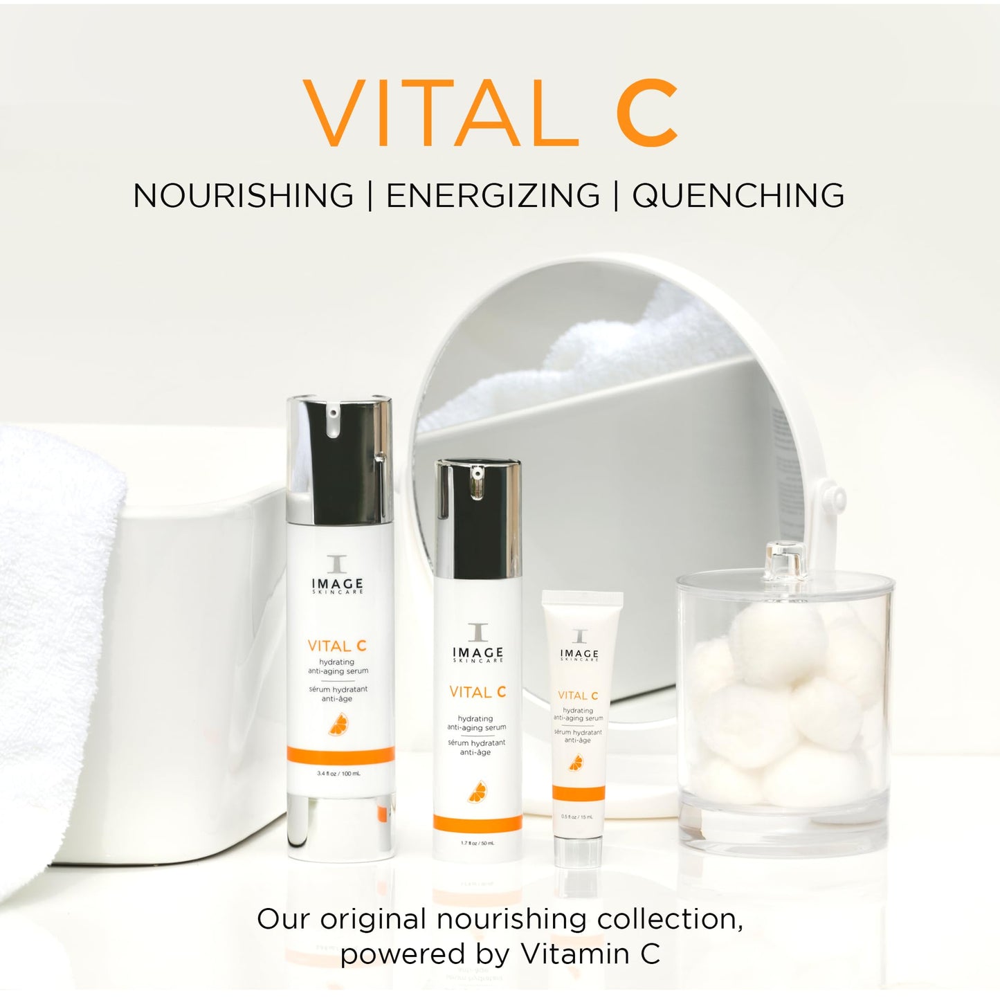 IMAGE Skincare, VITAL C Hydrating Serum, with Potent Vitamin C to Brighten, Tone and Smooth Appearance of Wrinkles, 3.4 fl oz