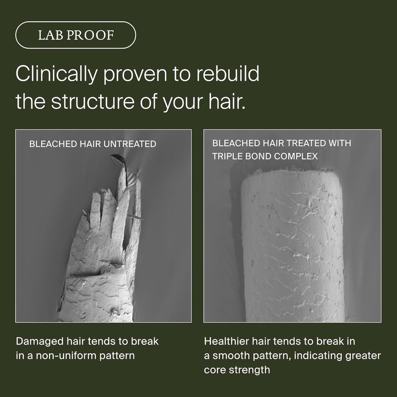 Living Proof Triple Bond Complex Leave-In Treatment | Hair Repair Mask for Damage, Heat Protection & Structure Rebuilding