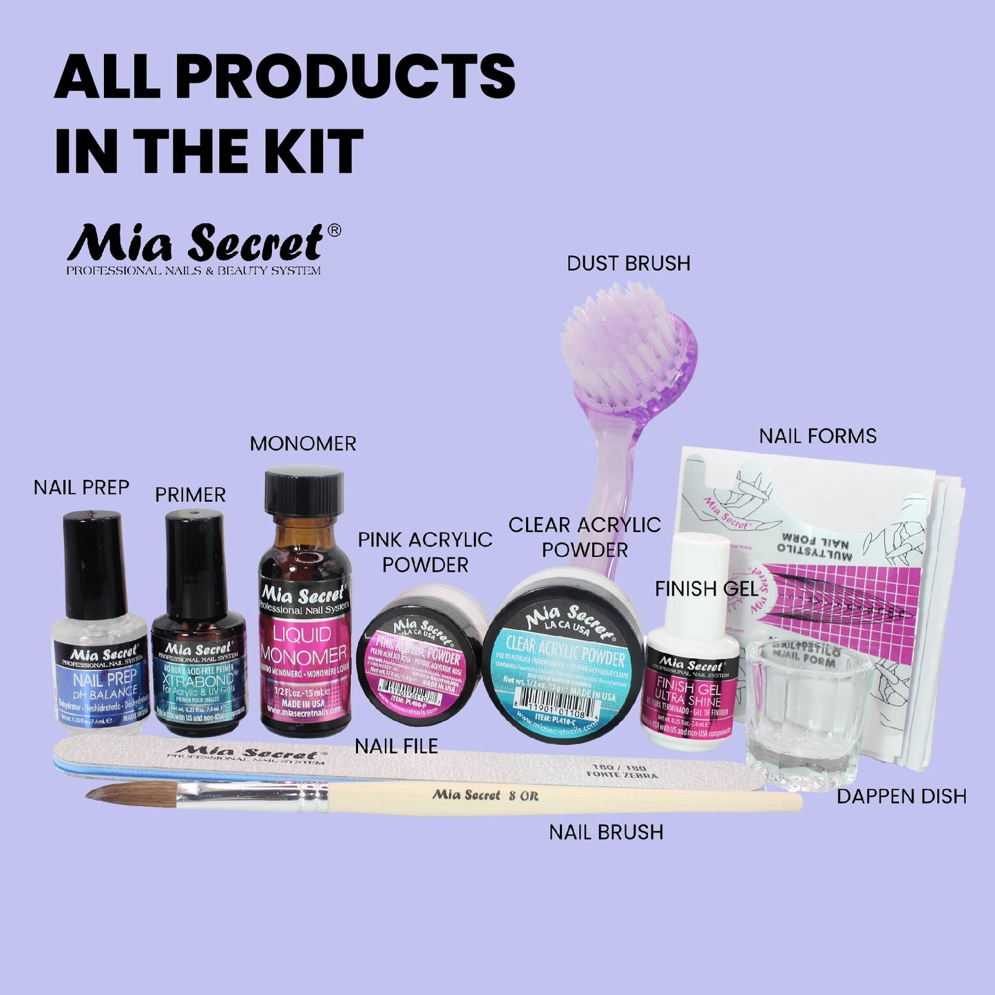 Studio Acrylic Kit Mia Secret