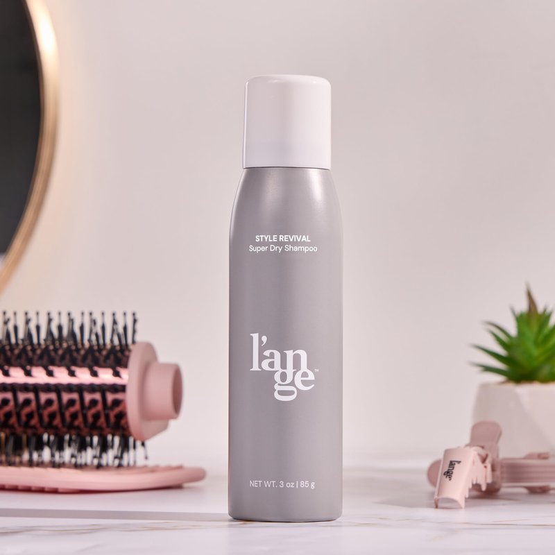 L'ANGE HAIR Style Revival Super Dry Shampoo Spray | Volumizing Spray with No White Residue | Long-Lasting Oil Control with Fresh Scent | Color Safe Dry Shampoo for Women & Men, 3 oz