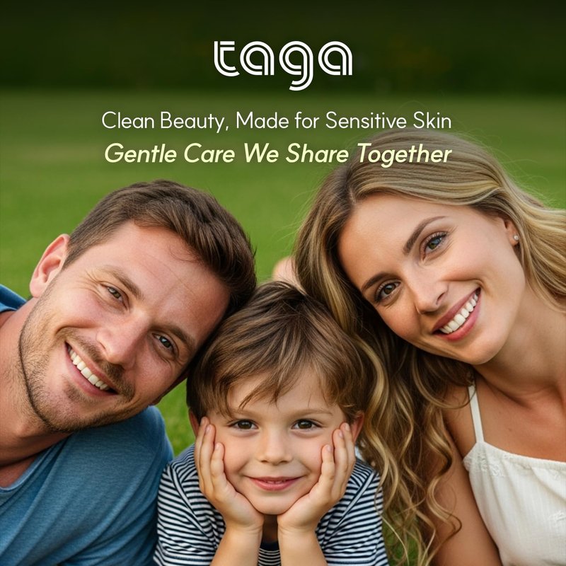 TAGA ATO Lotion 250ml - Vegan Hypoallergenic Moisturizer for Sensitive Skin | Fast-Absorbing, Non-Sticky Hydration