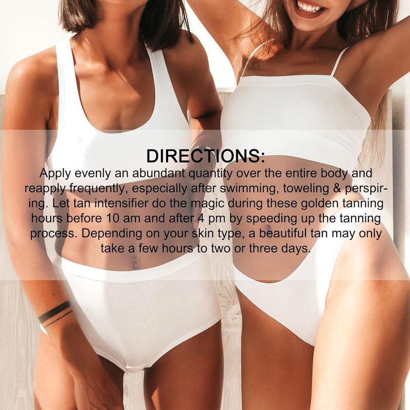 Tanning Accelerator Gel - Coconut Scented Tanning Cream for Deep, Radiant Color | 8 oz