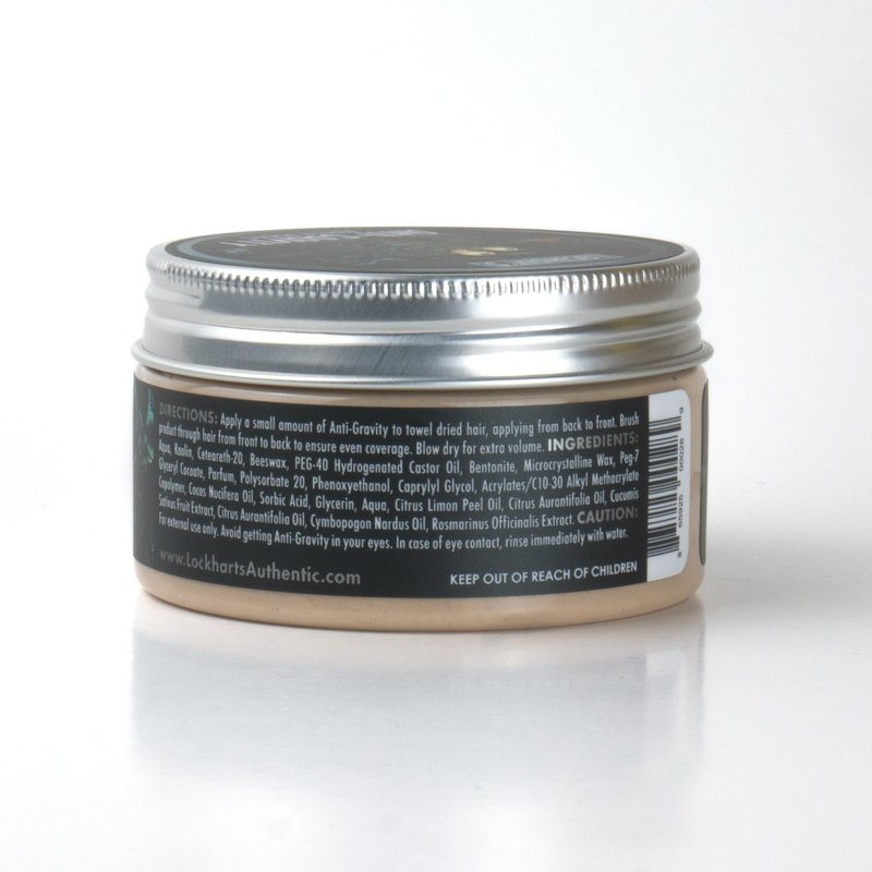 Lockhart’s Authentic Anti-Gravity Matte Hair Paste - Handcrafted Clay Pomade for Men - High Texture, Low Shine - Made With Cucumber & Rosemary Extract - Fortuna Scent (3.4oz.)