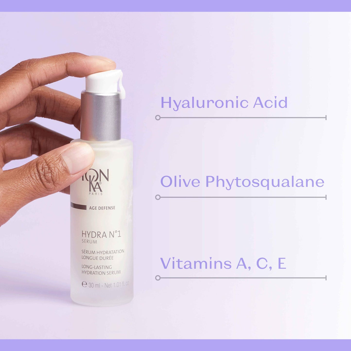 Yonka Hydra No.1 Creme and Hydra No.1 Serum | Anti-Aging Face Moisturizer and Intensive Hydration Booster with Hyaluronic Acid and Aloe Vera | For Dry and Mature Skin | Set of 2, 1.74 oz and 1.01 oz