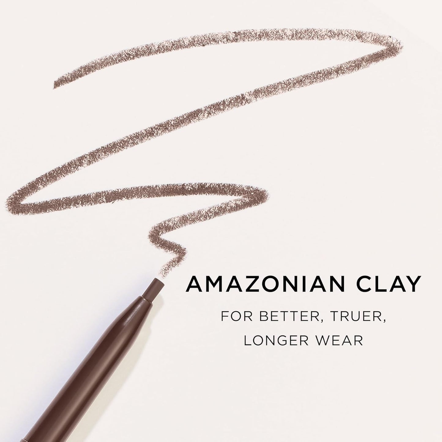 Tarte Amazonian Clay Waterproof Brow Pencil - Shape, Define & Fill Brows | Nourishing Vitamin E, Vegan & Cruelty-Free