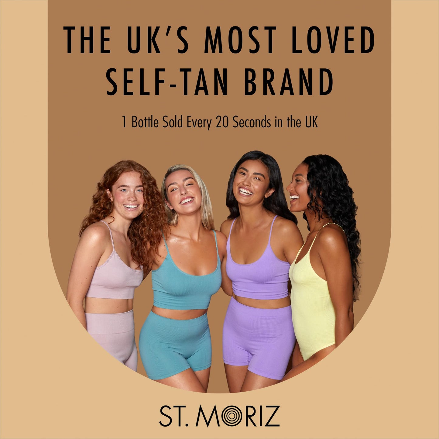 St Moriz Professional Medium Self Tanner Mousse - Sunless Instant Self Tanning Foam for a Deep, Natural Looking Fake Tan - With Aloe Vera & Vitamin E (6.76 fl oz)
