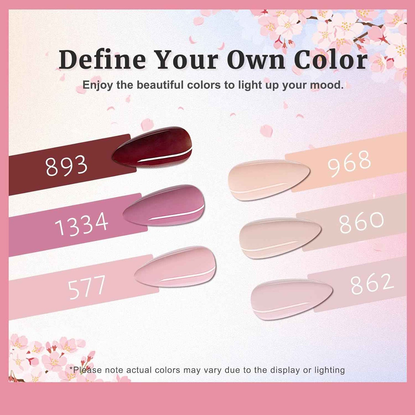 72W UV LED Nail Lamp & Nude Beige Gel Polish Set - Professional Nail Dryer for Gel Nails