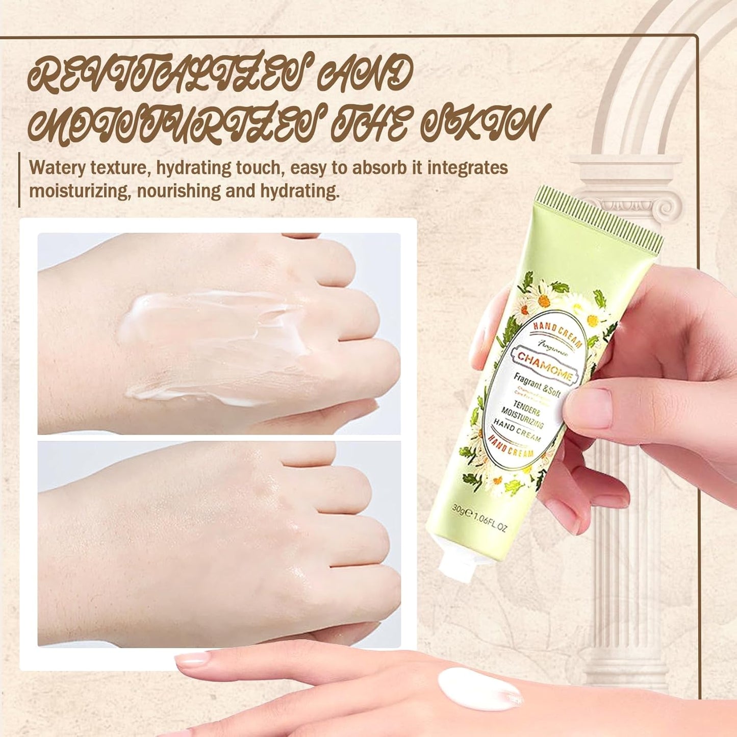30PCS Hand Cream Gift Set - Moisturizing Travel Size Lotion for Dry Skin, Non-Greasy Hydrating Moisturizer for Women