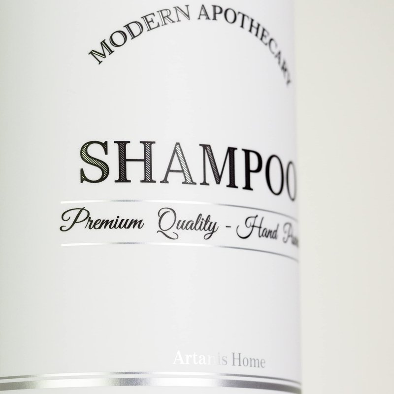 Clear Refillable Shampoo and Conditioner Bottles - Body Wash, Shampoo and Conditioner Dispenser - PET Plastic Shampoo Bottles Refillable with Pump - Waterproof Labels - 16 oz, 3 Pack (White Plastic)