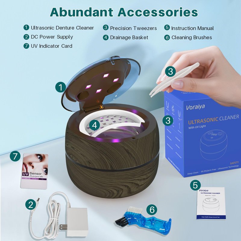 Voraiya Dental Ultrasonic Retainer Cleaner Machine