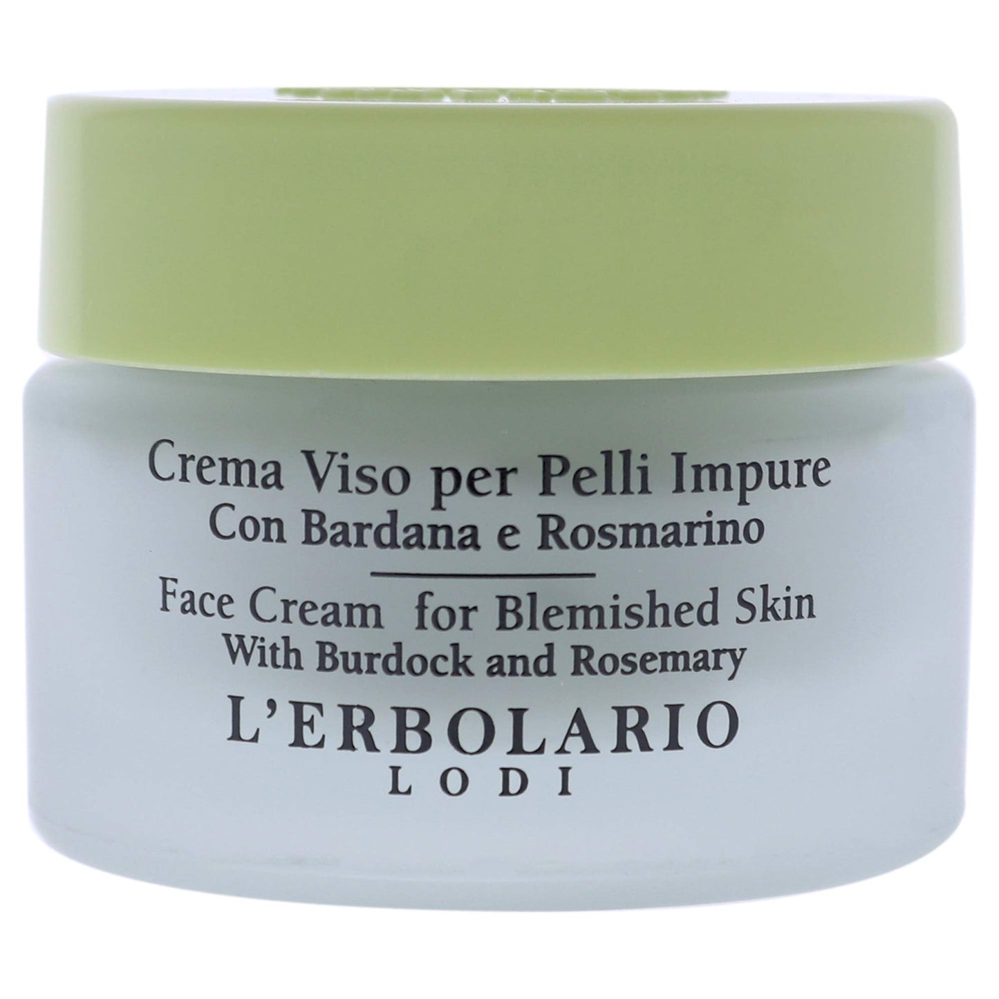 L'Erbolario Face Cream For Blemished Skin - Face Moisturizer for Oily and Combination Skin - Facial Moisturizer with Immediate Matte Effect - 1 oz