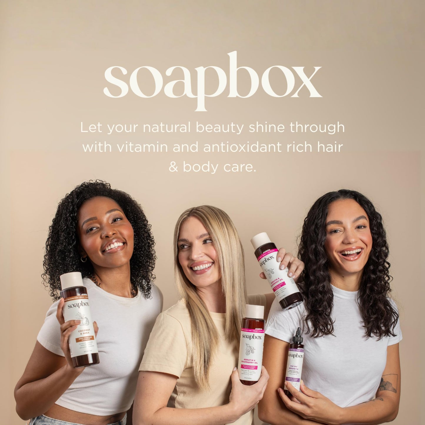 Soapbox Refresh Dry Shampoo Powder, Absorbs Oil & Volumizes Hair - Non Aerosol Dry Shampoo Hair Powder with Biotin - Clean Ingredients Free of Harsh Chemicals, Sulfates, Parabens & Silicones - 1.25oz