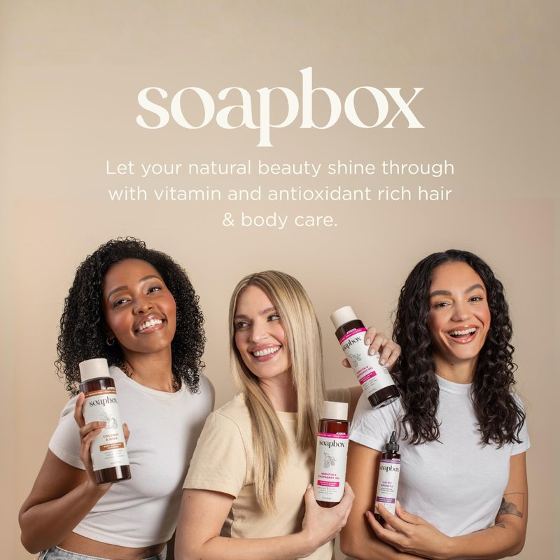 Soapbox Refresh Dry Shampoo Powder, Absorbs Oil & Volumizes Hair - Non Aerosol Dry Shampoo Hair Powder with Biotin - Clean Ingredients Free of Harsh Chemicals, Sulfates, Parabens & Silicones - 1.25oz