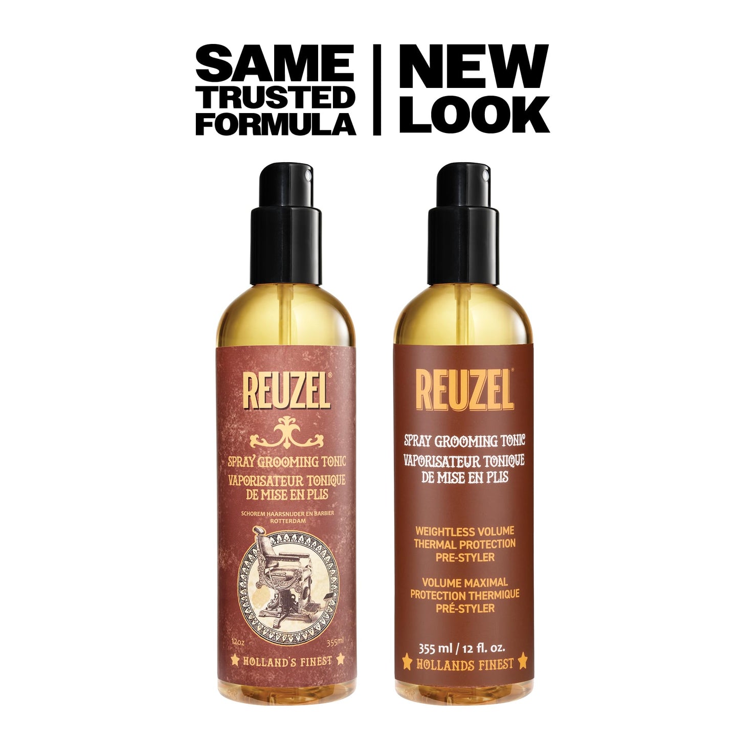 Reuzel Spray Grooming Tonic, Long Lasting, Natural Feeling, 12 oz