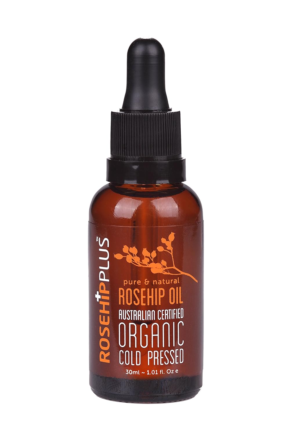 Rosehip Oil - Australian Certified Organic, Cold Pressed & Pure | 1.01 Fl Oz
