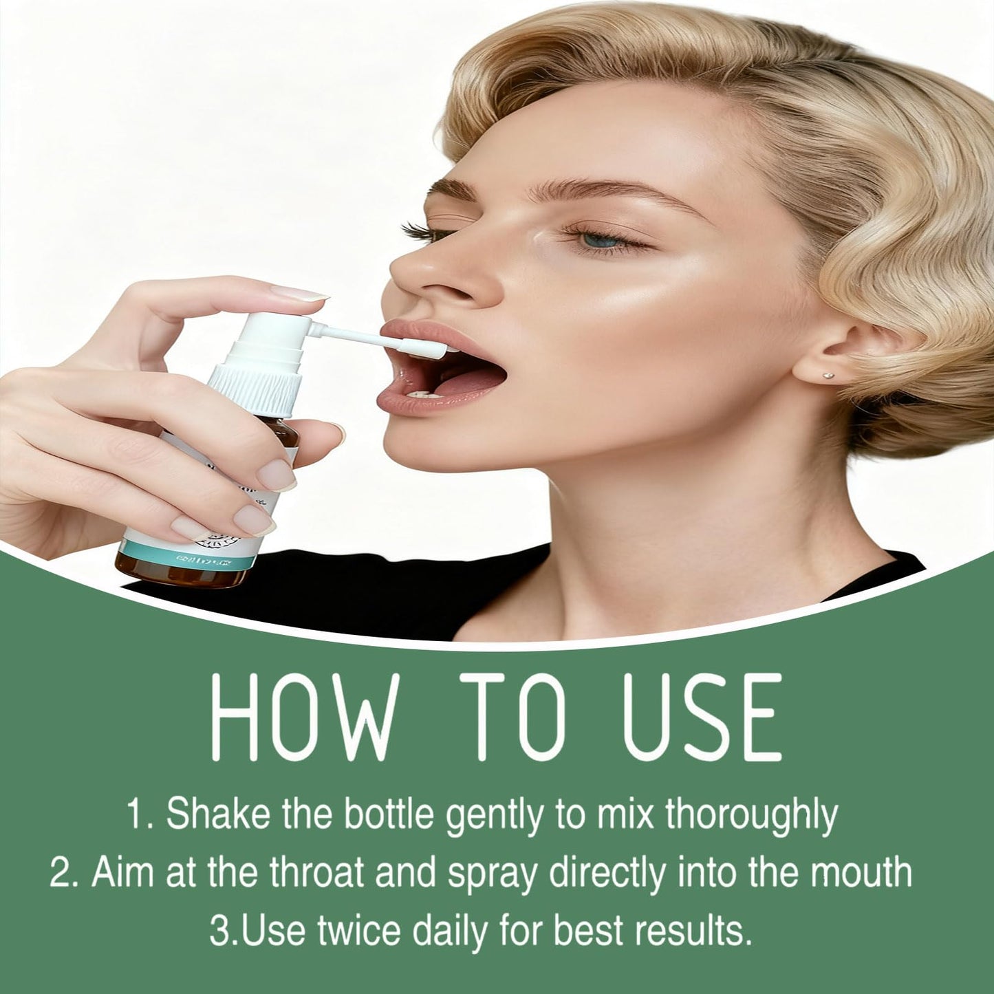 Organic Herbal Lung Cleansing Spray,Cleansing Spray Breath Easy,Mucus Relief and Lung Cleanse,mullein leaf extract-2pcs
