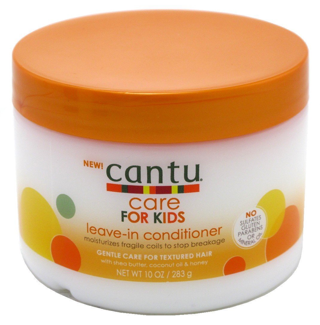 Cantu Care For Kids Leave-In Conditioner 10 Ounce Jar (Pack of 3)