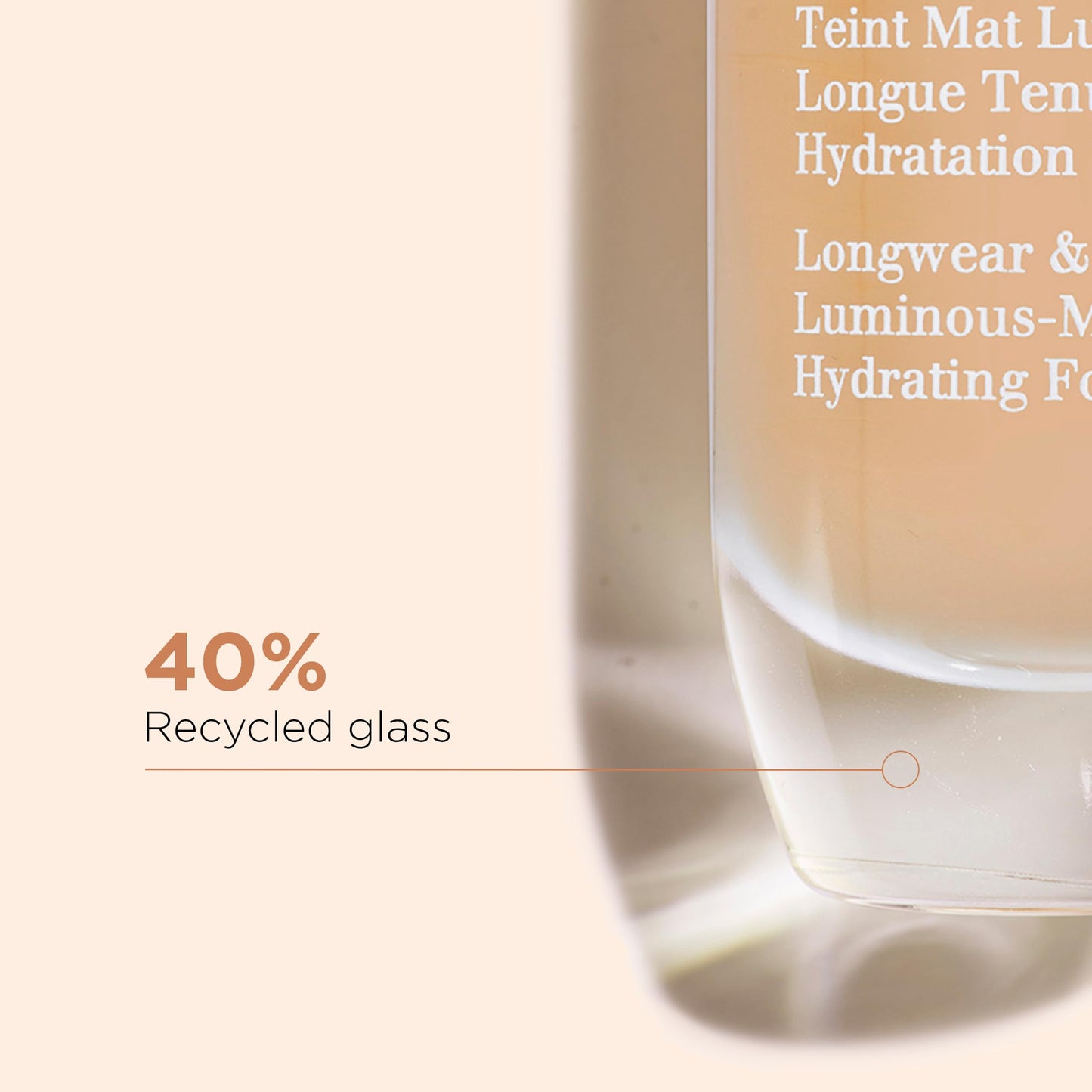 Clarins Skin Illusion Longwear Full Coverage Foundation|Luminous Matte Finish|24H Hold and 24H Hydration|Natural Looking|Transfer, Sweat and Smudge Proof| Contains Hyaluronic Acid|1 Fl Oz, 111N