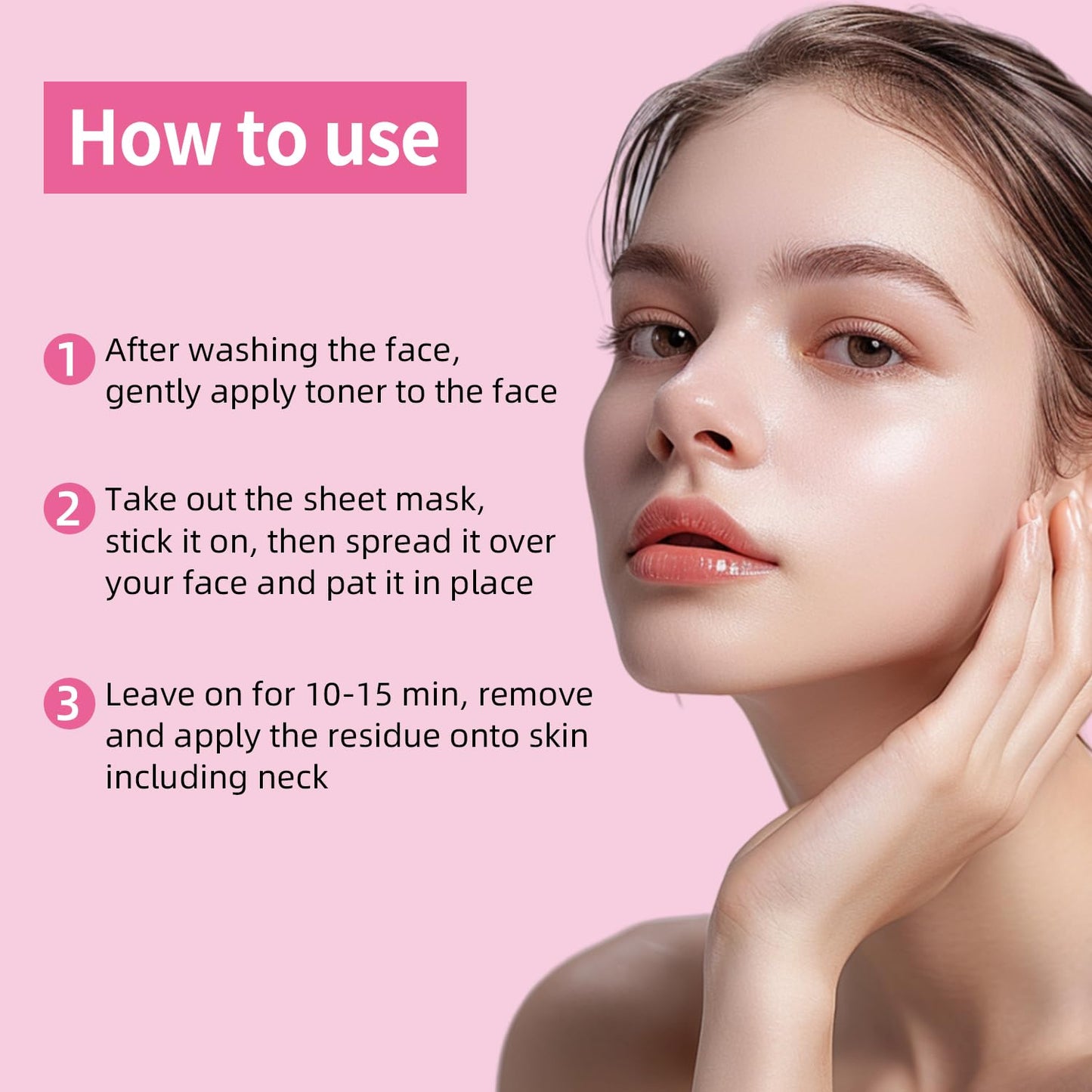 IREV Face Masks Skincare, Animal Character Sheet Masks, Beauty Facial Masks for Women Skin Care, Soothing Face Sheet Masks, Facial Masks, Moisturizing Sheet Mask, 5 Pack (Cat)