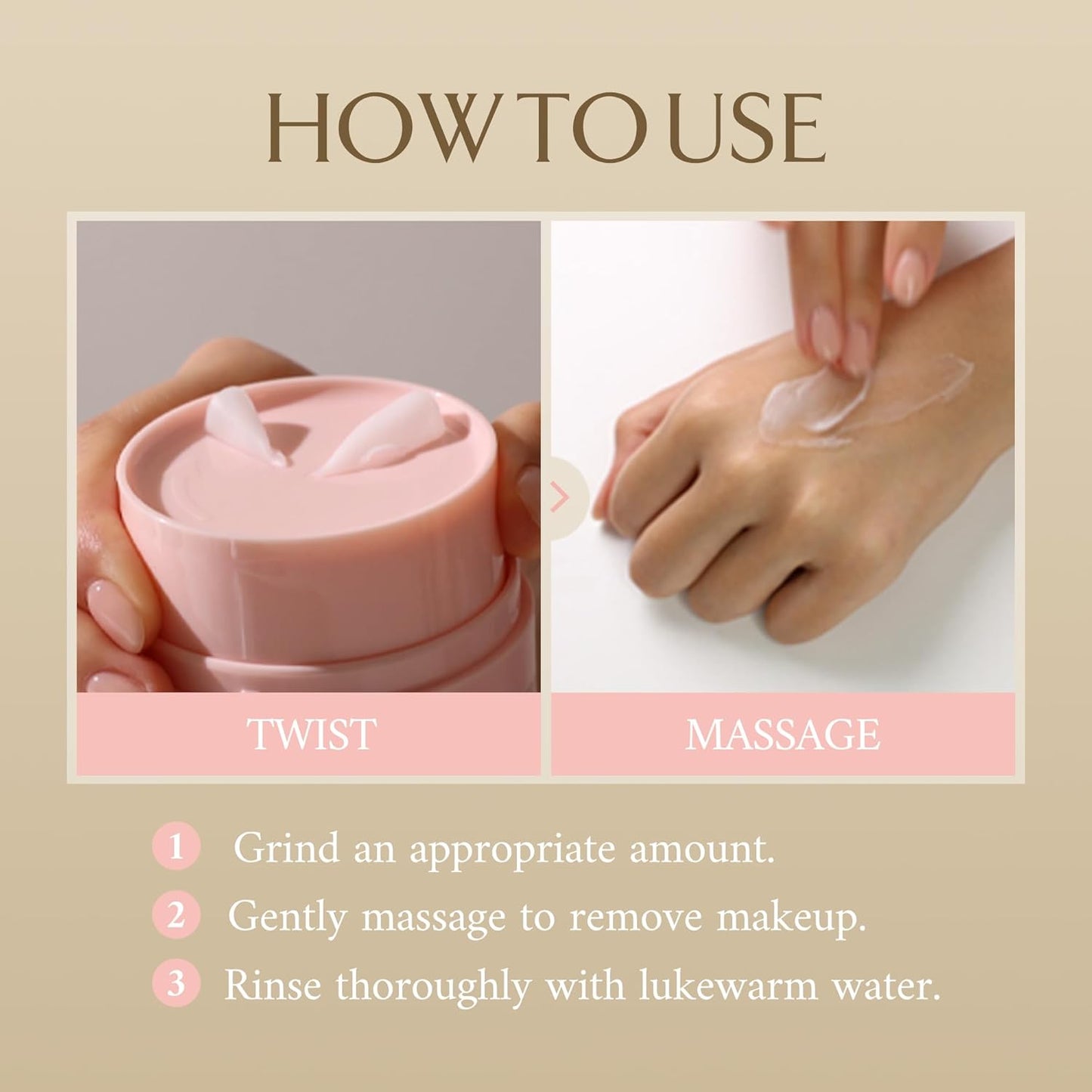 LA MUSE Cleansing Balm - Hydrating Makeup Remover & Exfoliator | 6.76 fl oz | Korean Skin Care