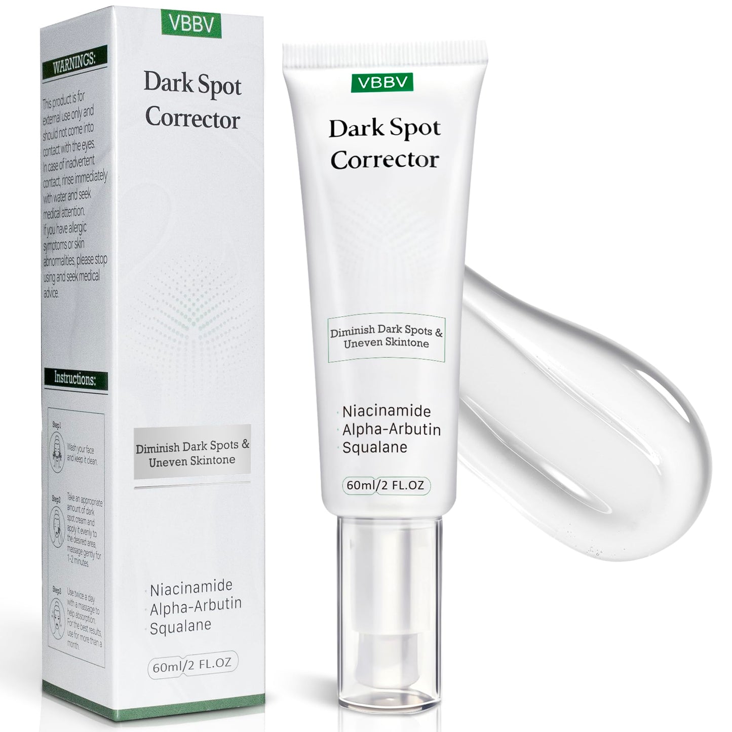 Dark Spot Remover for Face & Body – Dark Spot Corrector Serum for Hyperpigmentation, Brown Spots & Melasma Treatment - 2.0 fl oz