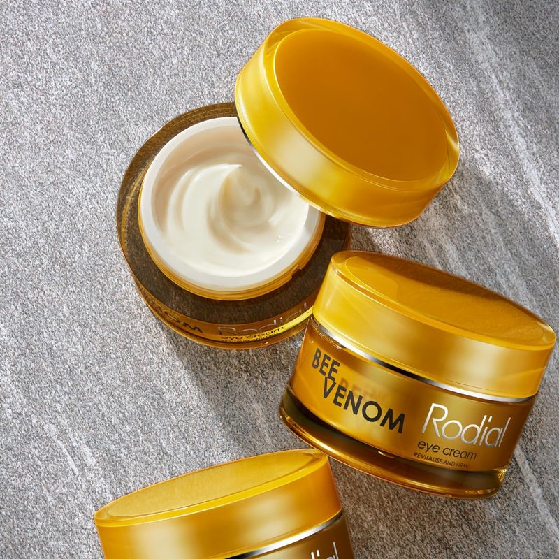 Rodial Bee Venom Eye Cream 0.8 fl oz – Anti-Aging Eye Cream for Wrinkles, Dark Circles & Firming, with Bee Venom, Vitamin C & Hyaluronic Acid for Smoother, Brighter Eyes