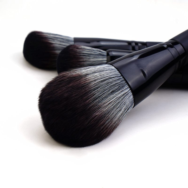 MAGEFY Makeup Brush Set, 22 Pcs Premium Synthetic Makeup Brushes Foundation Eyeshadow Brush Powder Blush Concealers Brush Set Travel Makeup Brushes with Case(Black)