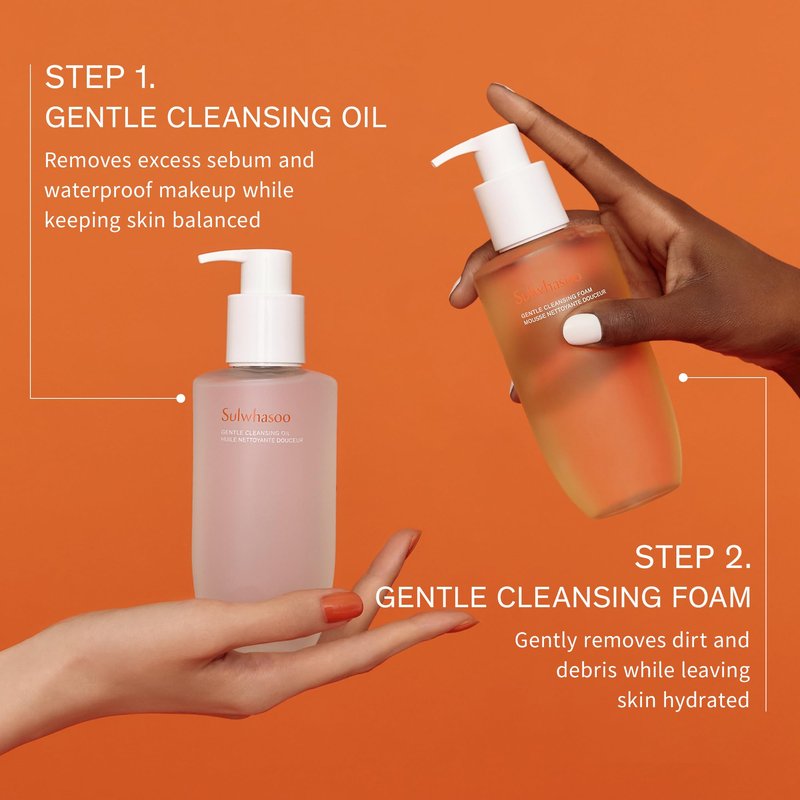 Sulwhasoo Gentle Cleansing Oil: Silky, Hydrating, Removes Waterproof Makeup & SPF, 6.76 Fl. Oz.