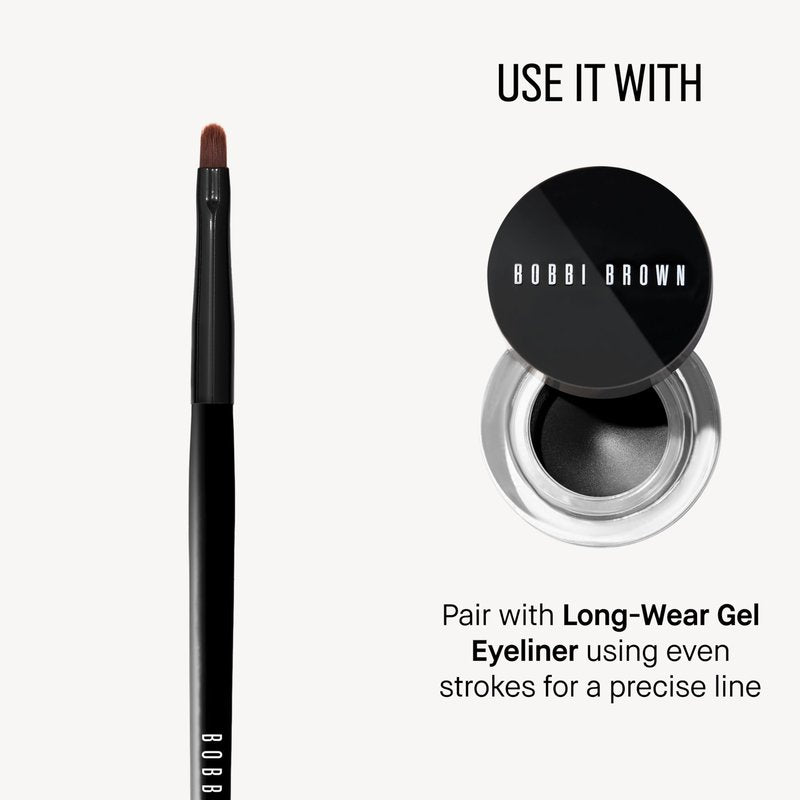 Bobbi Brown Ultra Fine Eyeliner Brush | Slim Eye Makeup Brush for Creating Precise, Crisp Lines with Gel and Powder Eyeliner