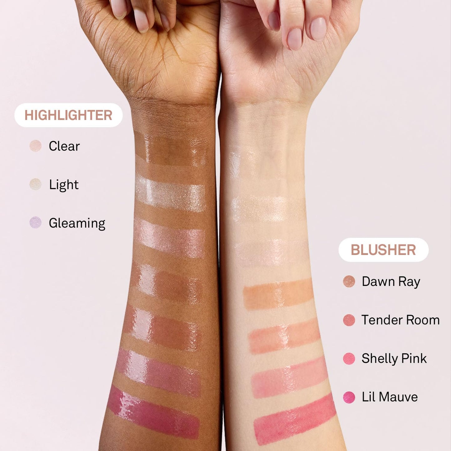 hince True Dimension Radiance Balm Korean Glass Skin Highlighter, with Squalane & Safflower Oil | Cream Blush, Eyeshadow & Lip Glow in One | Dewy Glass Skin Finish, No Parabens, 10g (DAWN RAY)