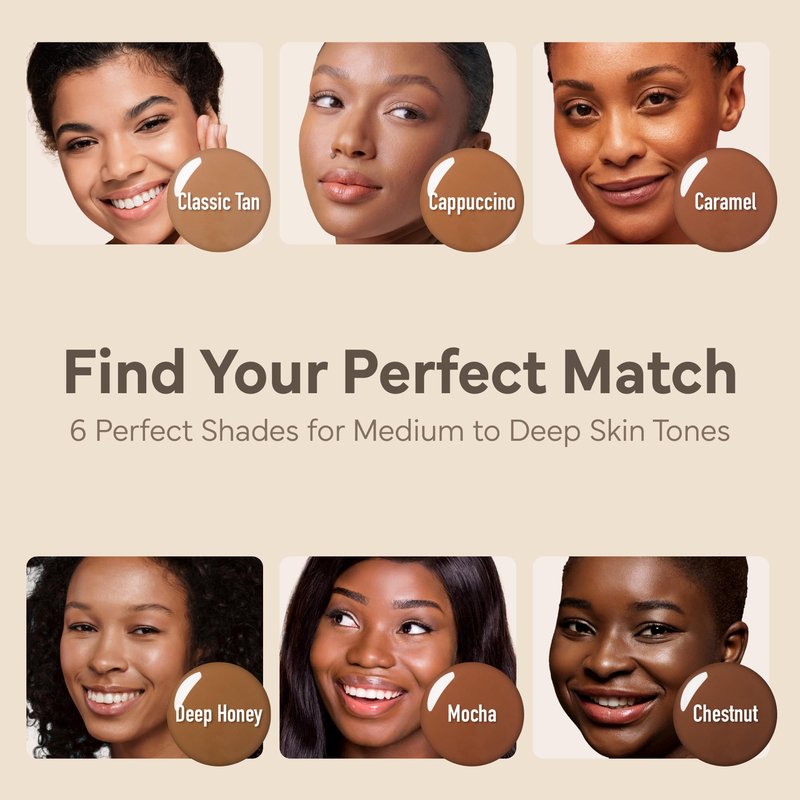 KISS NEW YORK Tinted Moisturizer with SPF 32 PA+++ (Classic Tan) 12 Hour Hydrating Sunscreen for Face, No White Cast for Dark Skin Tone, Natural Finish, Medium Coverage with Hyaluronic Acid, Vitamin E