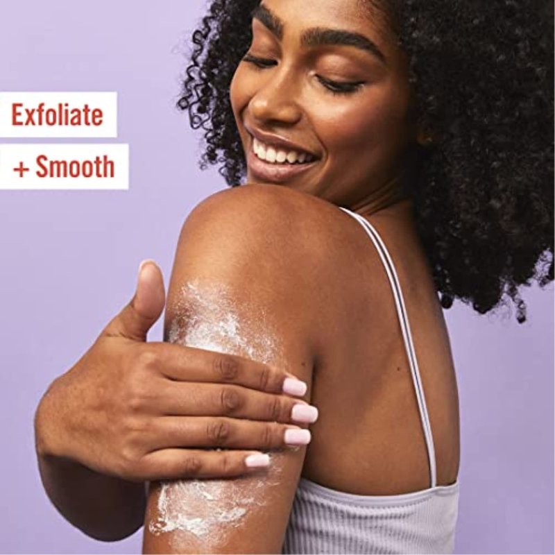 First Aid Beauty - KP Bump Eraser Body Scrub with 10% AHA, Keratosis Pilaris Skin Exfoliater with Glycolic and Lactic acids, Helps Reduce Chicken Skin Bumps, Safe for Sensitive Skin, 8 oz + Bonus, 2ct