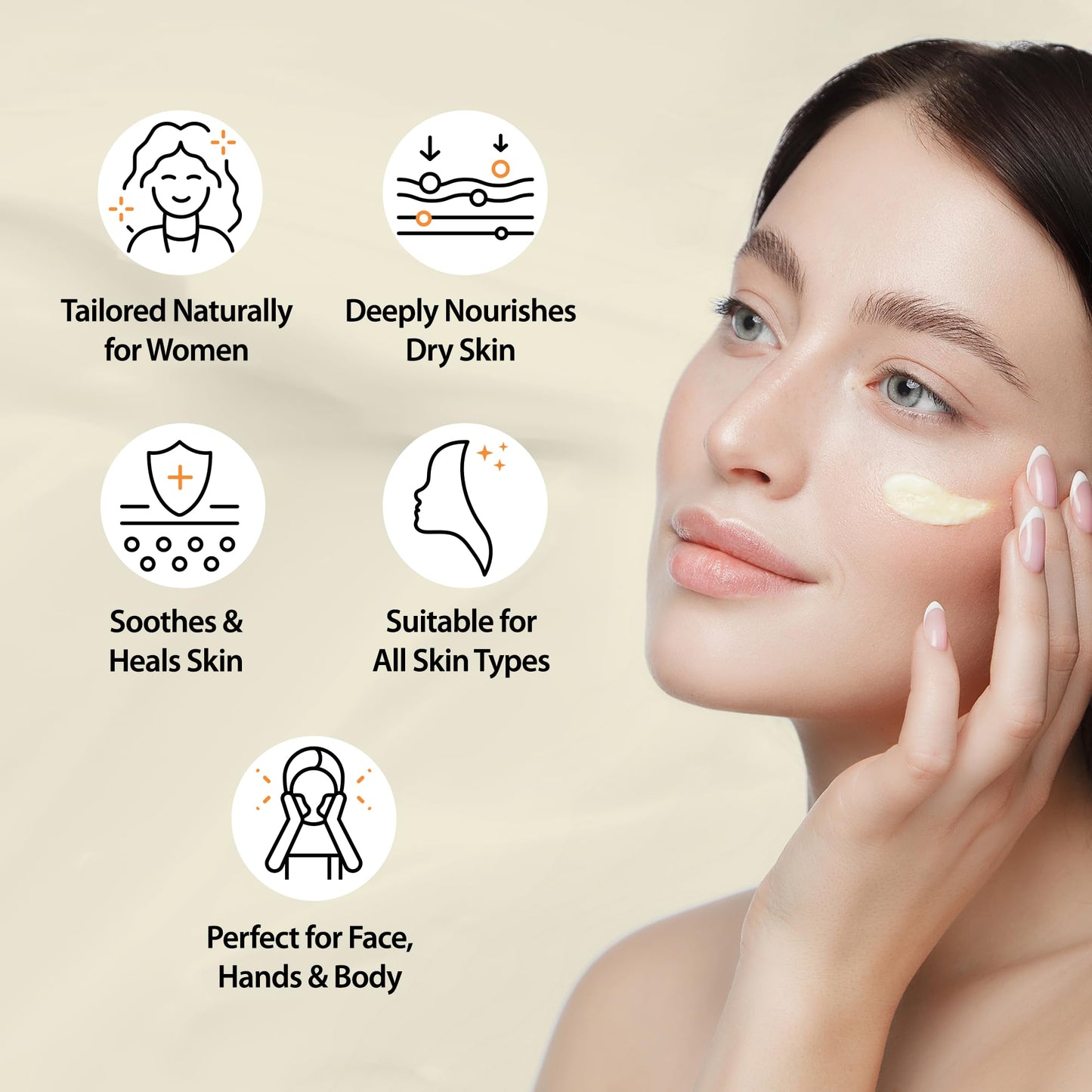 Beef Tallow Sunscreen with Clear Zinc: Non-Toxic SPF 30 Sunscreen for Face & Body, Natural Sunblock with Nourishing Tallow & Botanical Extracts (SPF50 & Tallow)